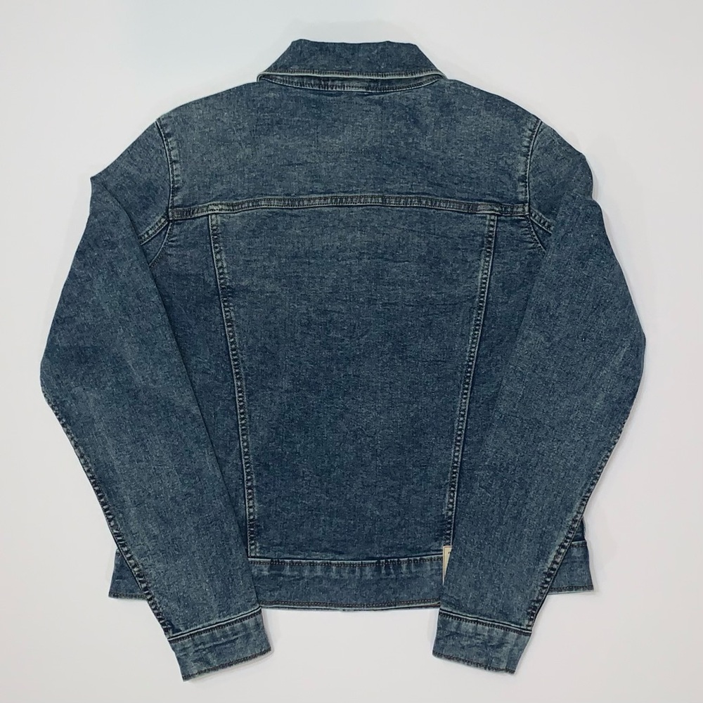 True Religion Women's Jesse Dark Blue Denim Jacket - Picture 6 of 9